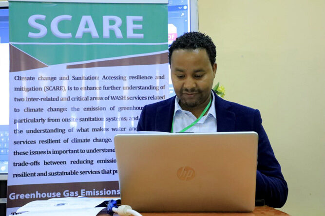 Opening speech by Dr. Abdi, Vice president of the Haramaya University